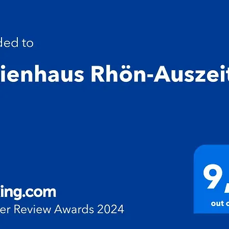 Ferienhaus Rhoen-Auszeit Bischofsheim an der Rhön Exterior foto